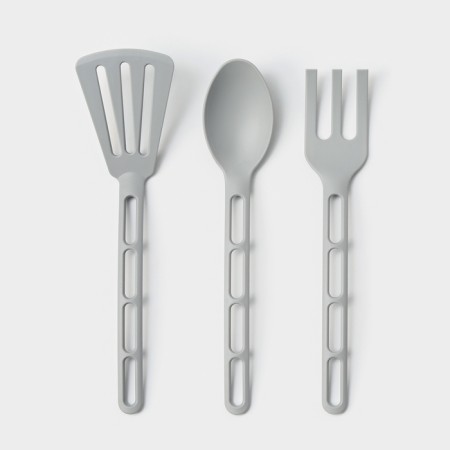 A set of kitchen utensils Prestige, 3 objects, color gray color