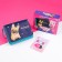 Gift set for the girl "Best Friend", a bag with hairpins, blue