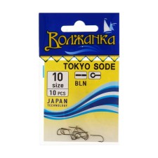 Крючки "Волжанка" Tokyo Sode № 10, 10 шт