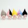 Soft toy "trolls" on a key chalk, 12 cm, color mix