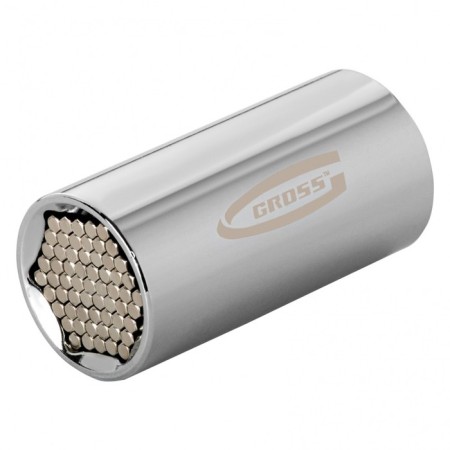 Reusable head GROSS 13190, chrome-made, 1/2 ", 11-32 mm