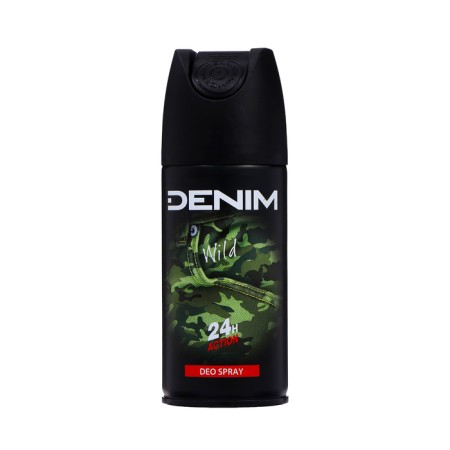 Deodorant Aerosol Male Denim Wild spicy, 150 ml