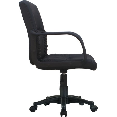 A chair for the operator Brabix Hit MG-300, with armrests, eco-leather, black-2