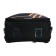 School backpack 38 x 30 x 16 cm, ergonomic back, Stavia "Super Car", black/orange