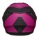Snowmobile helmet Zox Condor Parkway, glass with electric heating, matte, size S, pink, black