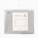 Pillowcase Ethel 50*70 cm, central gray, calico, 125g/m2
