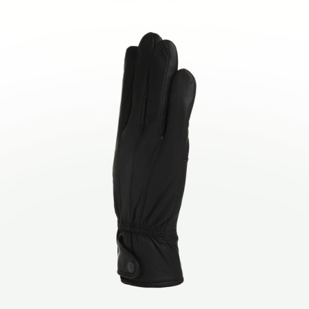 Male gloves, size XXL, with insulation, black color-1