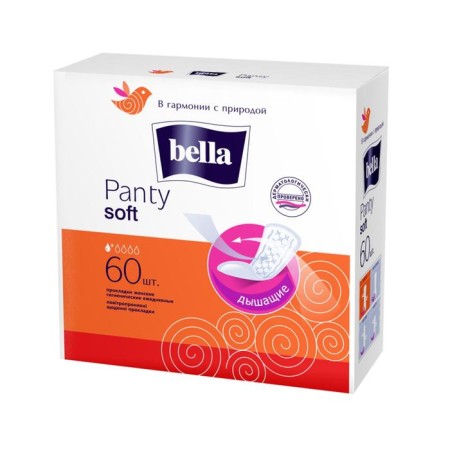 Daily gaskets Bella Panty Soft, 60 pcs.