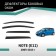 Defly window deflectors for Nissan Note (E11), 2005 - 2013