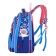 Frame backpack 36 x 28 x 11 cm, Across 198, filling: bag, blue/pink ACR22-198-4