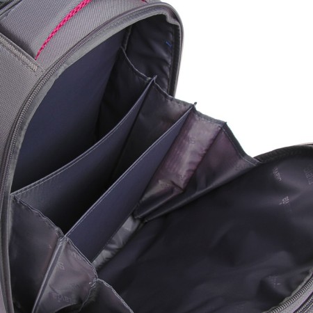 School backpack 36 x 28 x 16 cm, ergonomic back, stavia "bear", gray-7