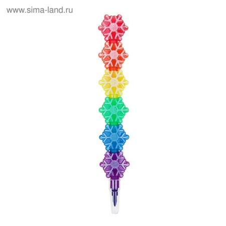 Voskovaya “Snowflake” pencil 5 colors-1