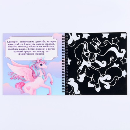 Cognitive notebook gravity “How to become a princess”, 19 x 19cm-2