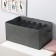 Organizer for storing linen "Smart", 6 cells, 44 × 29 × 22 cm, color gray color