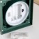 Nightlight "light" LED 3W 4000k 3x AAA Green 10.5x10.5x24cm Risalux
