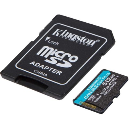 MicrosdxcCC memory map Kingston 512GB SDCG3/512GB Canvas GO! Plus + Adapter-1
