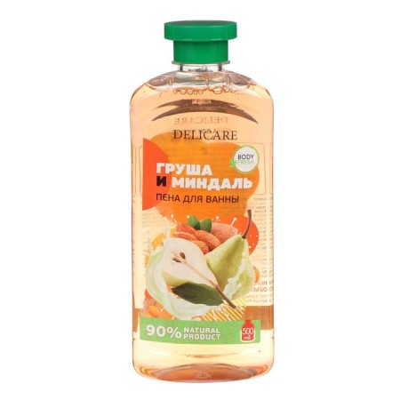 Delicare bath foam almonds and pears, 500 ml