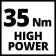 Enhell TC-CD 18/35, 18 V, 550 rpm, 35 nm, without battery and ZU