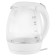 Electric kettle JVC JK-KE1514, glass, 2200 watts, 1.7 l, white