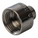 Adapter Stout SFT-0008-001214, 1/2 "x 1/4", internal/outer thread, nickel. brass