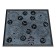 Hob Hansa BHC66504, electric, 4 burners, sensor, black