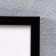 Photo frame Plastic "Mira" 40x50 cm, 641877-16, black (plastic screen)