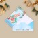 Set of envelopes "New Year - 1" 10 pieces, 17 x 8 cm, new year