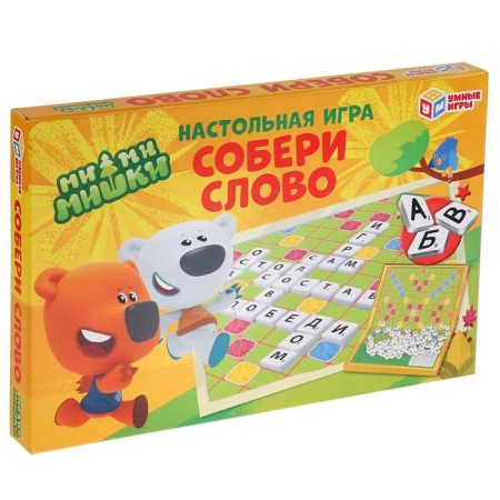 Board game "Worddel. Gather the word "