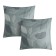 Pillow Pillowcase "Ethel" Mint Leaves 70x70 cm-2 pcs, 100% cotton, perkal