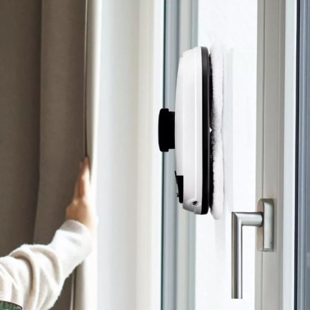 Robot Window Robi Kitfort KT-5188, 80 W, 5.5 min/m2, from the battery, white-3