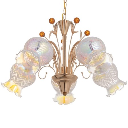 Glori chandelier 5x40W E27 Gold Model: 2600545-1