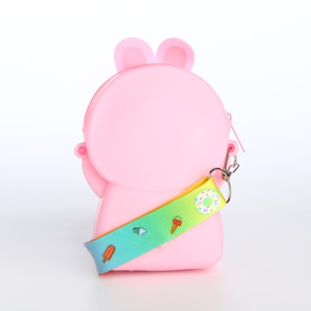 Bag's bag with lightning, pink color-1