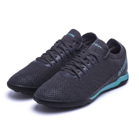 Beats football atemi SBA-003 Turf Junior, gray/turquoise, size 36