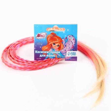 Hair strand on elastic band, 40 cm-2