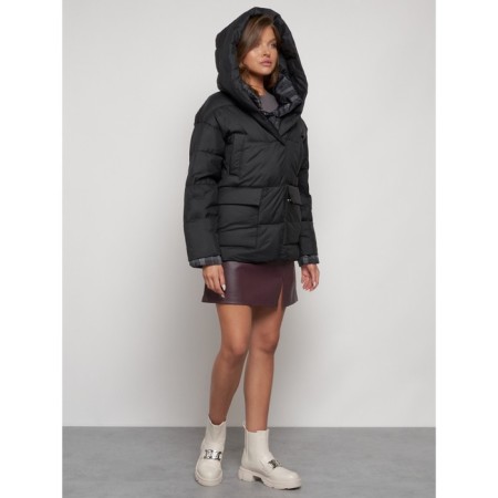 Winter jacket, size 48, black color-8