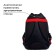 School backpack, 37 x 26 x 13 cm, ergonomic back, calligrata orth "machine"