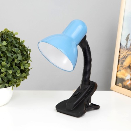 Table lamp E27, with off. On the clamp (220V) blue (108V) Risalux