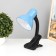 Table lamp E27, with off. On the clamp (220V) blue (108V) Risalux