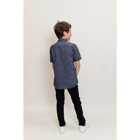 Surchachka upper for boys, height 146-152 cm, blue color-9