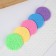 Sponge for washing, round, mix color
