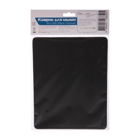 Buro Bu-Kloth Mouse, 230x180x3mm, black-1