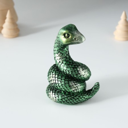 Polystone souvenir "Snake with radiance" MIX 6x6x10 cm-2