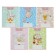 Notebook 12 sheets in a large cage "Zaychat", cover coated cardboard, rounded angles, fields, block 65 g/m2, mix