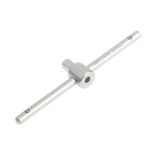 Вороток Т-образный ТУНДРА, квадрат 1/4", 110 мм, CrV