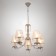 Chandelier 2148/5 E14 40W white 55x55x36 cm Bayerlux