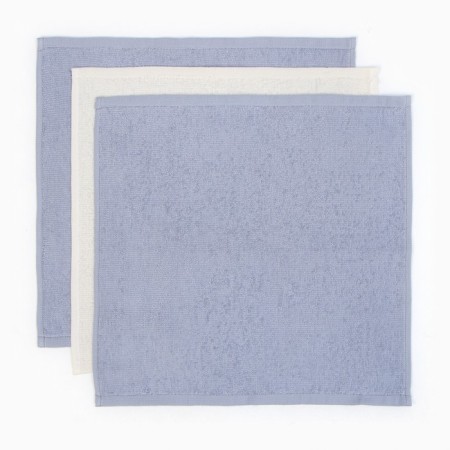 Set of terry towels Ethel "New Year's Fun" 30x30 cm - 3 pcs, cotton 340g/m2-1