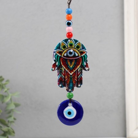 Suspension from the evil eye "Bright hand of Fatima" 21.5x6x0.5 cm