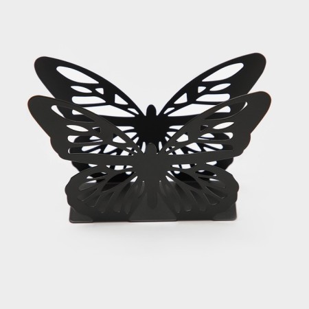 Salphetens Dolyana "Butterfly", 13.5 × 4 × 9 cm, black color-2