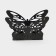 Salphetens Dolyana "Butterfly", 13.5 × 4 × 9 cm, black color