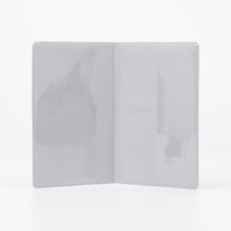 Passport cover, gray color-2